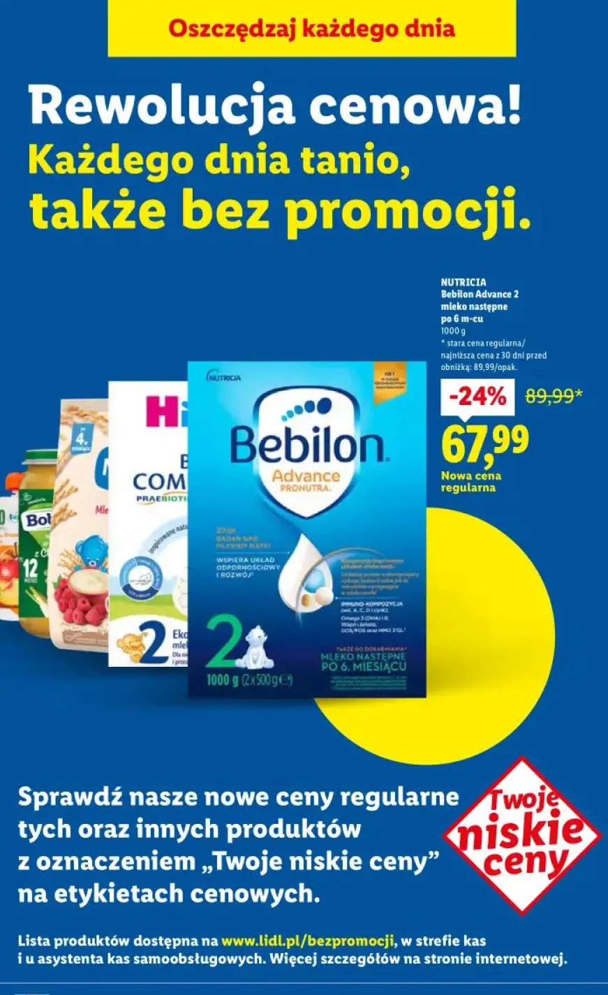 Mleko następne Bebilon Advance 2 po 6 m-cu
