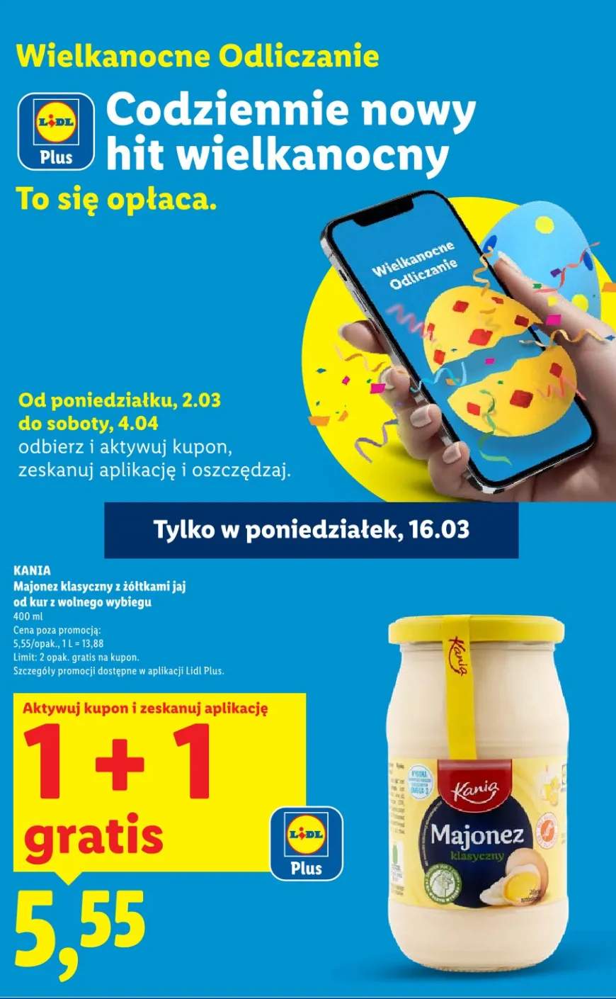 Majonez klasyczny z żółtkami jaj od kur z wolnego wybiegu