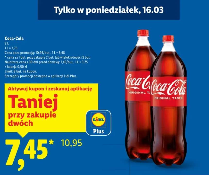 Napój coca-cola