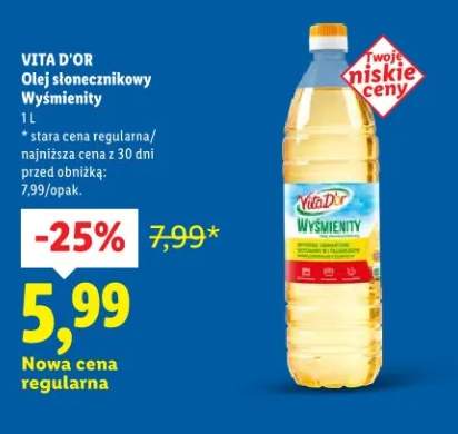 Olej słonecznikowy Wyśmienity