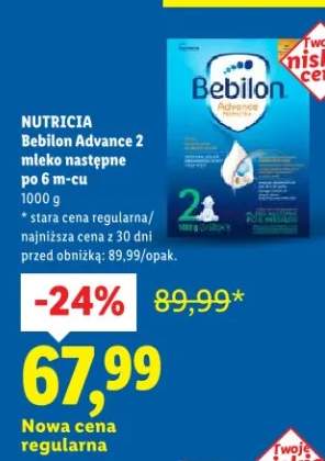 Mleko następne po 6 m-cu Bebilon Advance 2