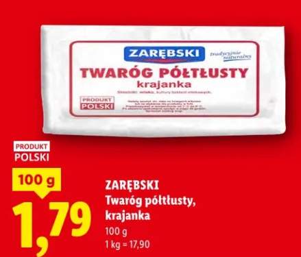 Twaróg półtłusty krajanka
