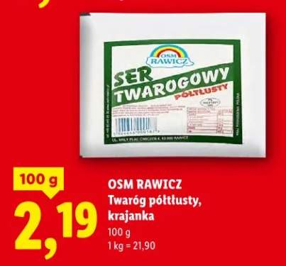 Twaróg półtłusty krajanka