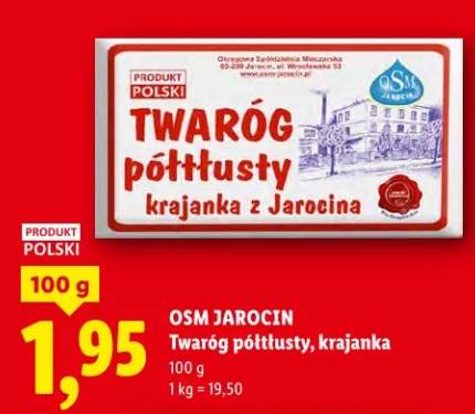 Twaróg półtłusty krajanka