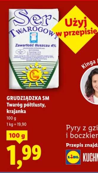 Twaróg półtłusty krajanka