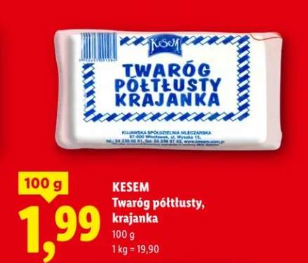 Twaróg półtłusty krajanka