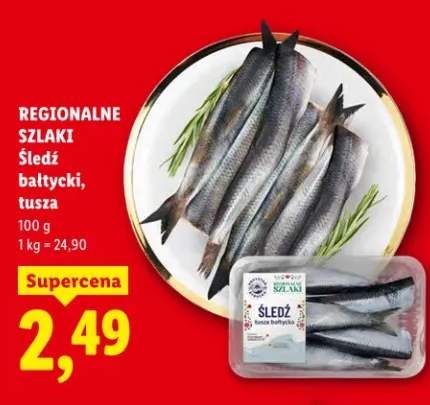 Śledź bałtycki, tusza