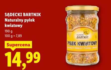 Pyłek kwiatowy naturalny