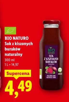 Sok z kiszonych buraków naturalny