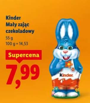 Mały zając czekoladowy