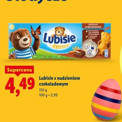 Lubisie z nadzieniem czekoladowym