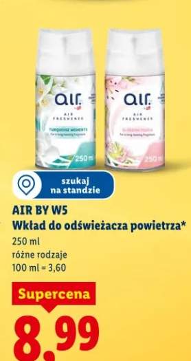 Wkład do odświeżacza powietrza