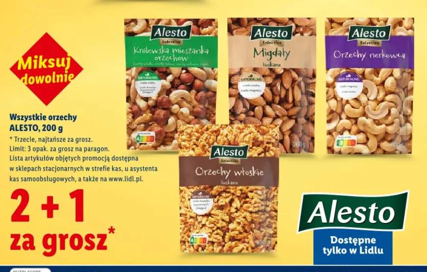 Orzechy migdały łuskane