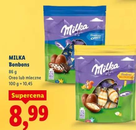 Bonbons Oreo lub mleczne