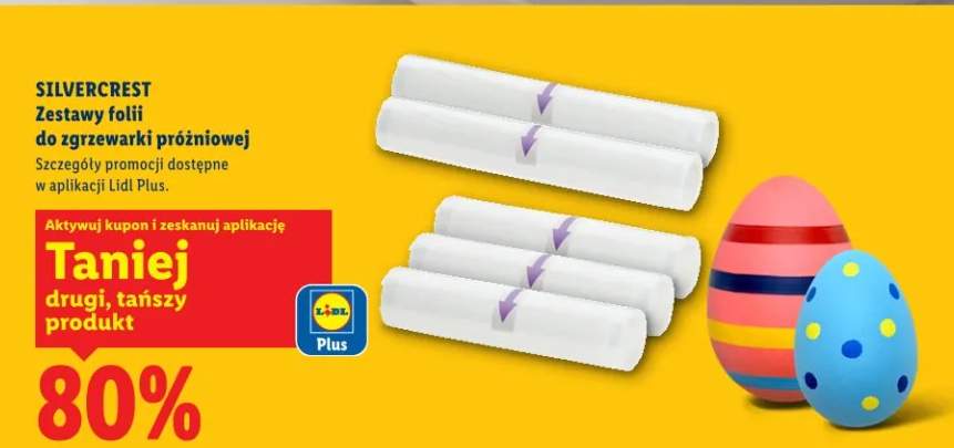 Zestawy folii do zgrzewarki próżniowej