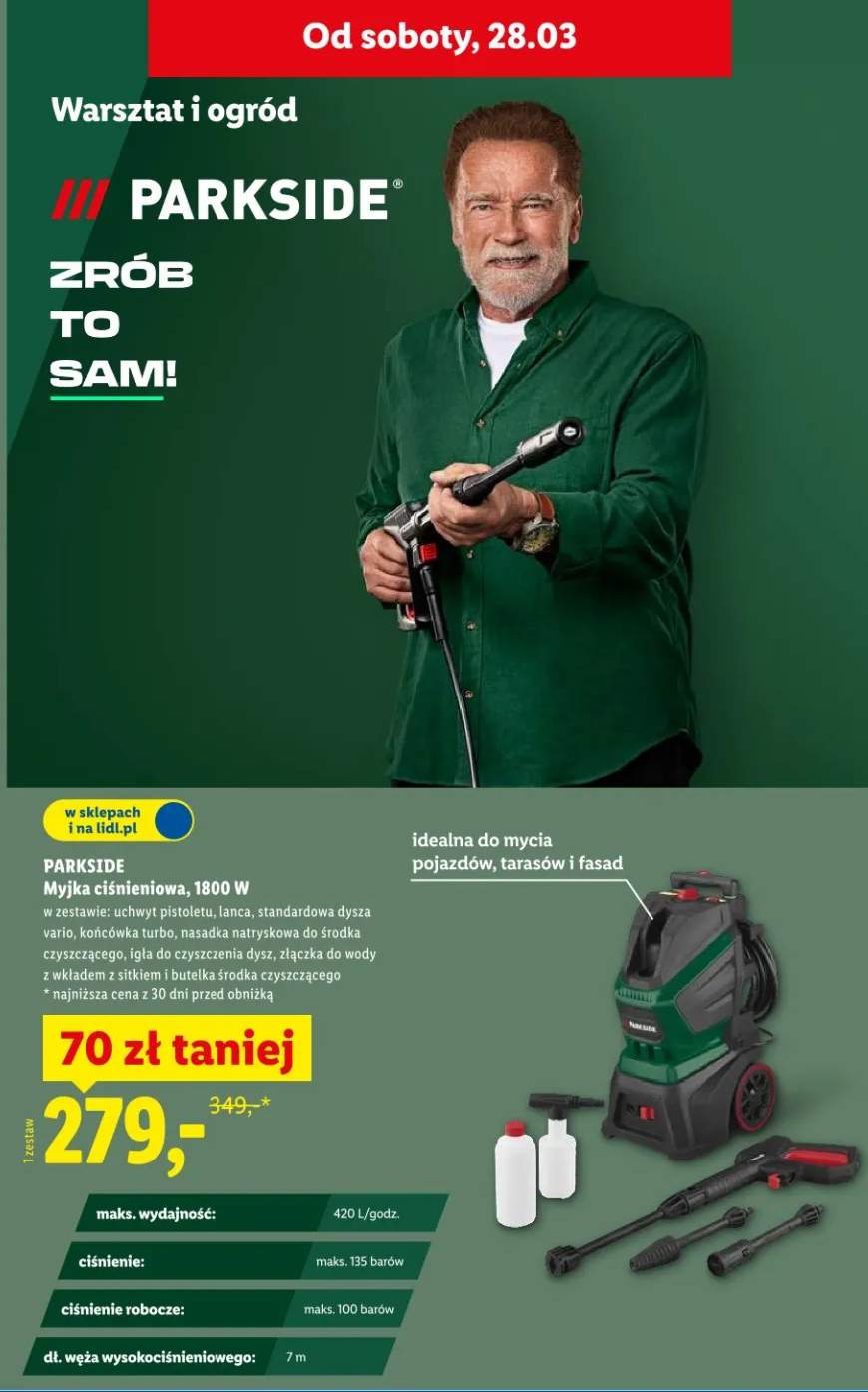 Myjka ciśnieniowa 1800 W