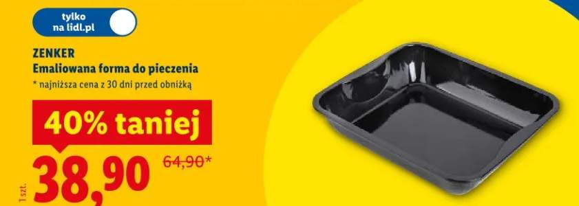 Emaliowana forma do pieczenia