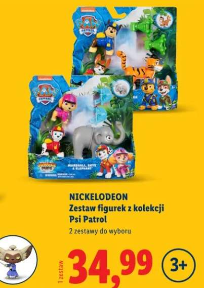 Zestaw figurek z kolekcji Psi Patrol 2 zestawy do wyboru