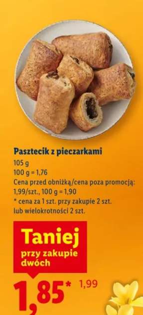 Pasztecik z pieczarkami