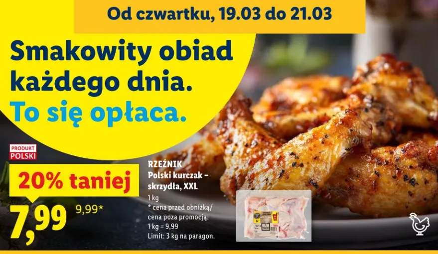 Kurczak polski skrzydła XXL