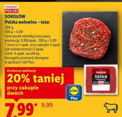 Polska wołowina - tatar