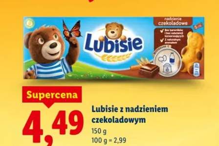 Lubisie z nadzieniem czekoladowym