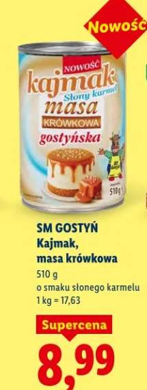 Kajmak, masa krówkowa