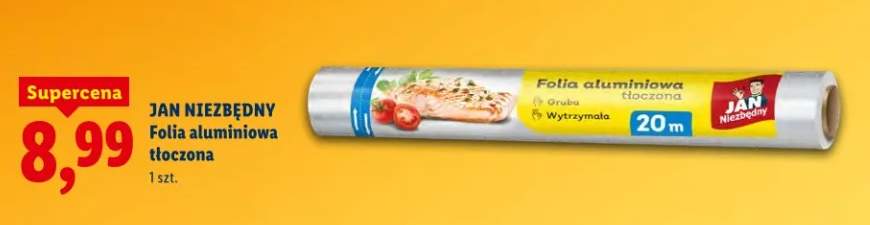 Folia aluminiowa tłoczona