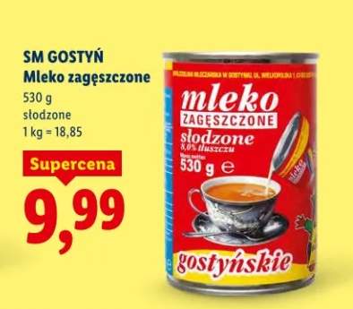 Mleko zagęszczone słodzone