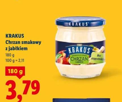 Chrzan smakowy z jabłkiem