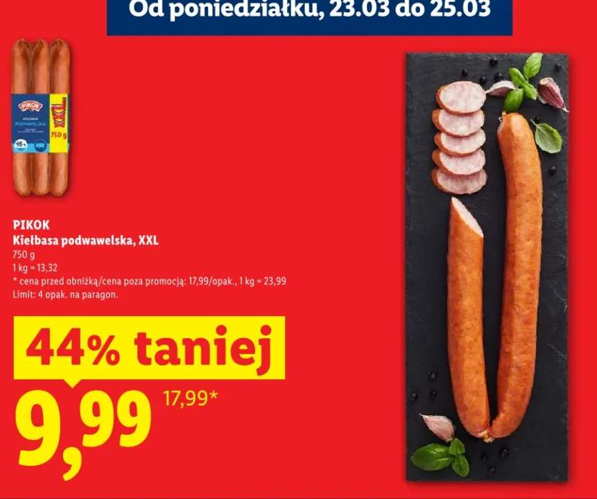 Kiełbasa podwawelska XXL