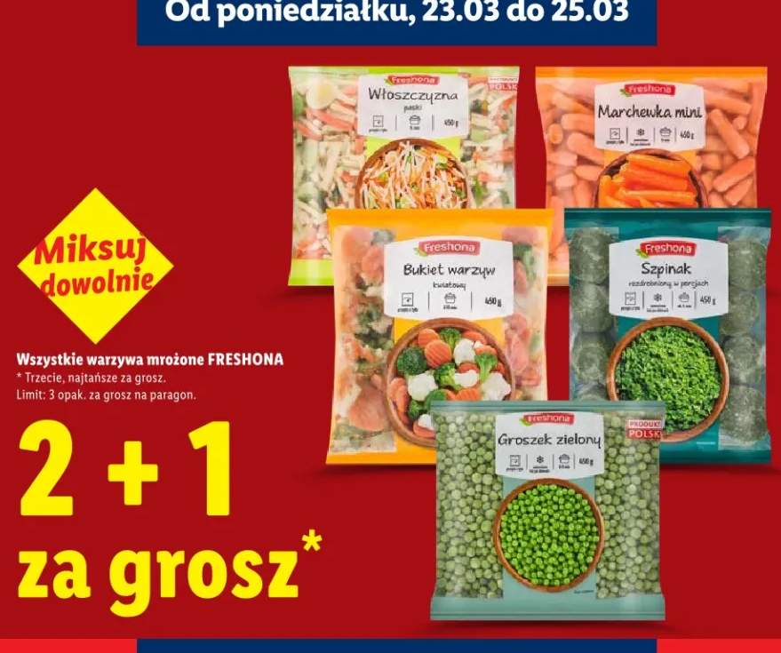 Warzywa mrożone - Groszek zielony