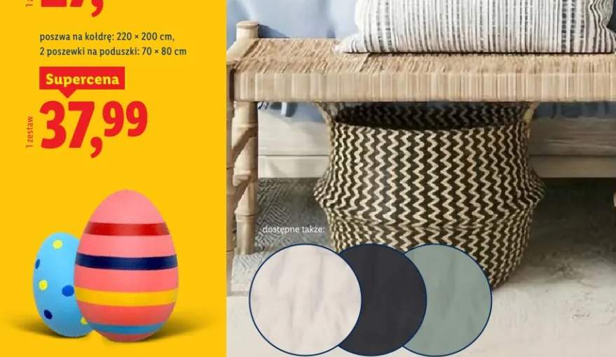 Pościel z mikrowłókna satynowego 220x200cm