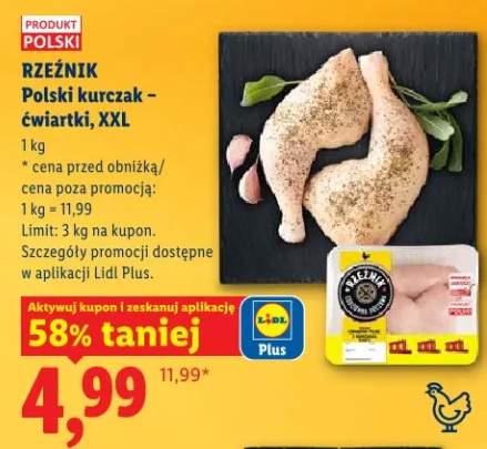 Polski kurczak - ćwiartki