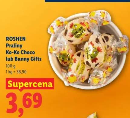 Praliny Ko-Ko Choco lub Bunny Gifts