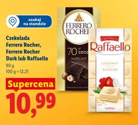 Czekolada Ferrero Rocher, Ferrero Rocher Dark lub Raffaello