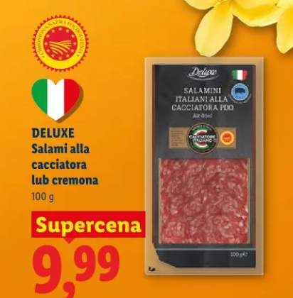 Salami alla cacciatora lub cremona