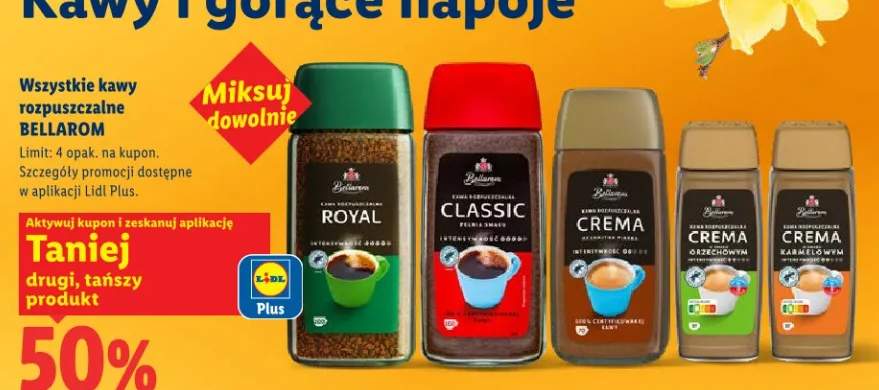 Kawa rozpuszczalna Crema karmelowa