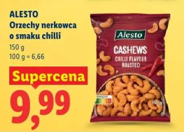Orzechy nerkowca o smaku chilli