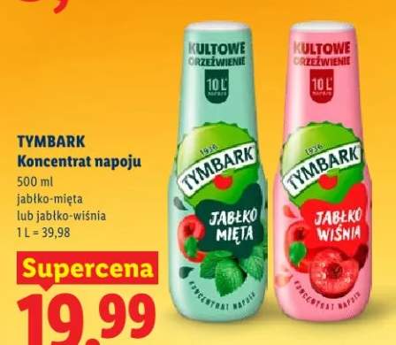 Koncentrat napoju jabłko-wiśnia