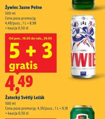 Piwo Żywiec Jasne Pełne