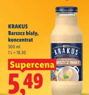 Barszcz biały koncentrat