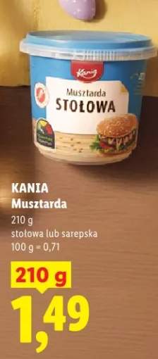 Musztarda stołowa