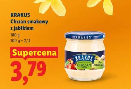 Chrzan smakowy z jabłkiem