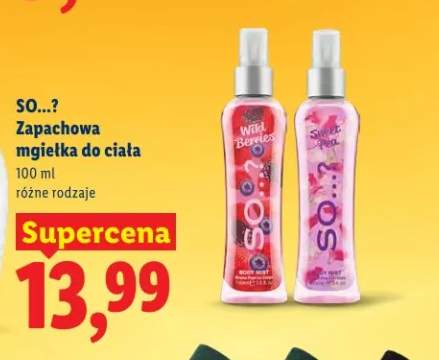 Zapachowa mgiełka do ciała