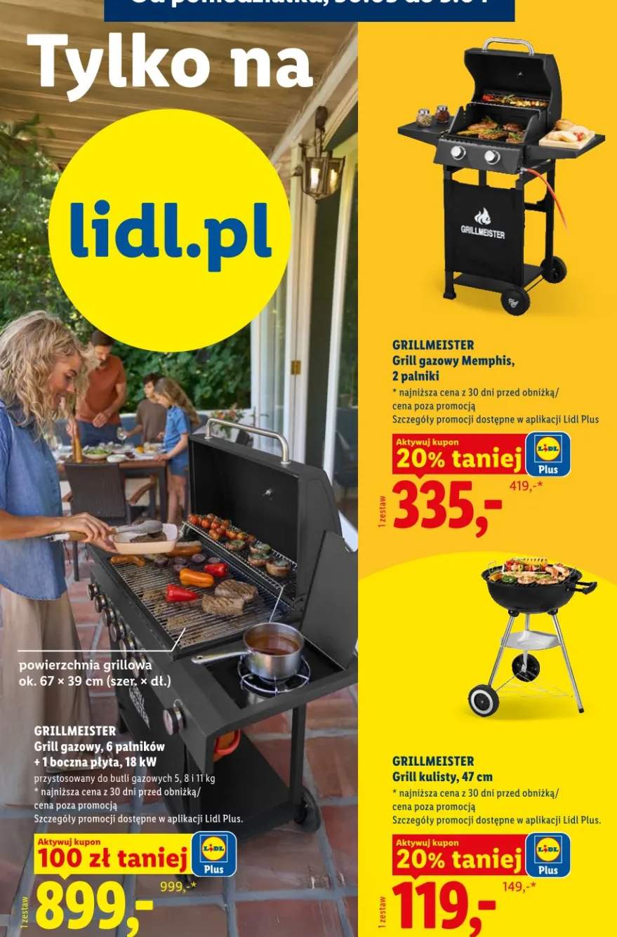 Grill gazowy Memphis, 2 palniki