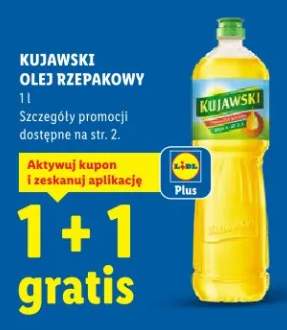 Olej rzepakowy 1+1 GRATIS