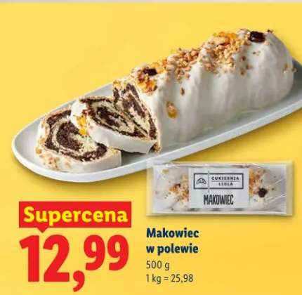 Makowiec w polewie 500 g