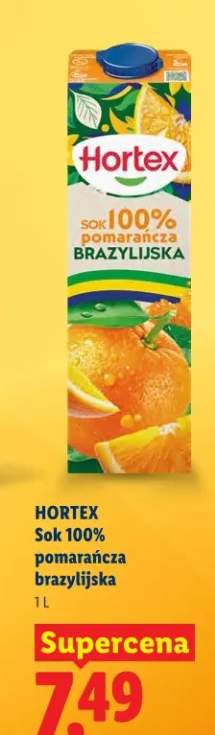 Sok 100% pomarańcza brazylijska