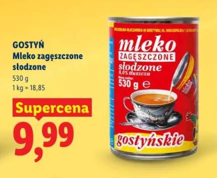 Mleko zagęszczone słodzone